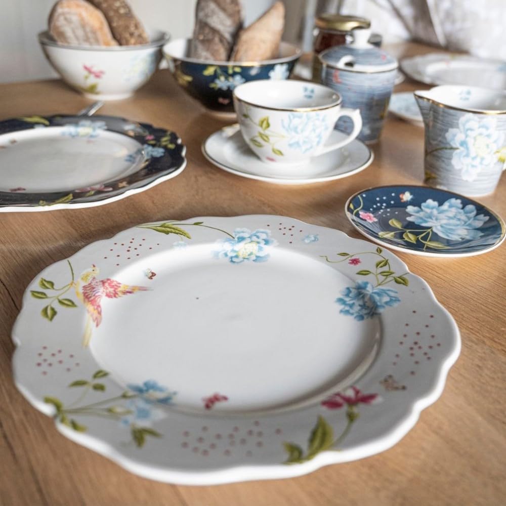Laura Ashley Heritage Collectables Cobblestone 24.5cm Plain